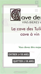 Mobile Screenshot of la-cave-des-tuileries.fr